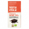 Tablette chocolat noir 78% de cacao 100g