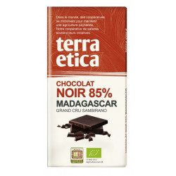 Tablette chocolat noir 85%...