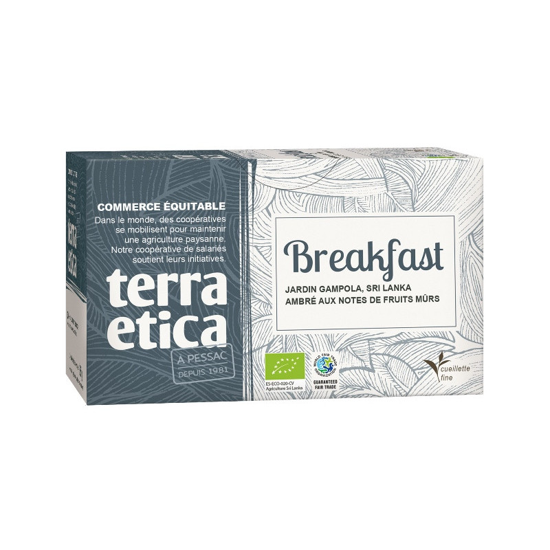 Thé breakfast  x20 infusettes 36g