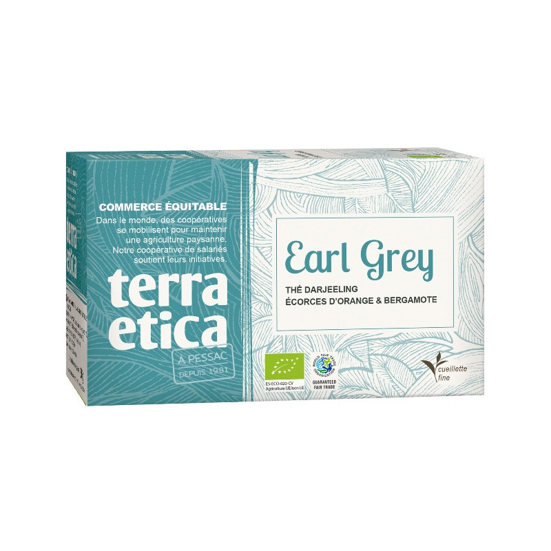 Thé Earl Grey x20 infusettes 36g