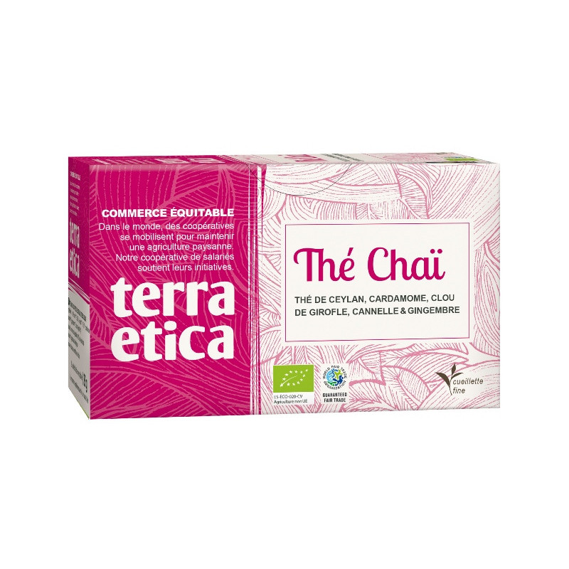 Thé Chaï x20 infusettes 36g