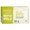 Thé vert gingembre et citron vert x20 infusettes 36g