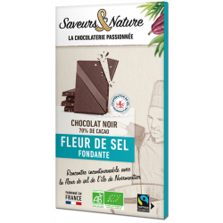 Chocolat noir 70% de cacao...