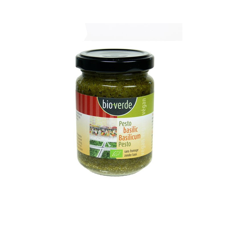 Pesto au basilic 125ml, produit végan