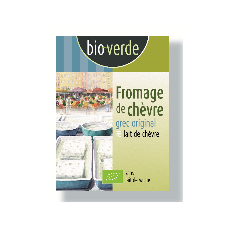 Fromage original au lait de chèvre pasteurisé (type féta) 150g