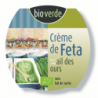 Crème de féta à l'ail des ours (au lait pasteurisé de brebis et chèvre) 125g
