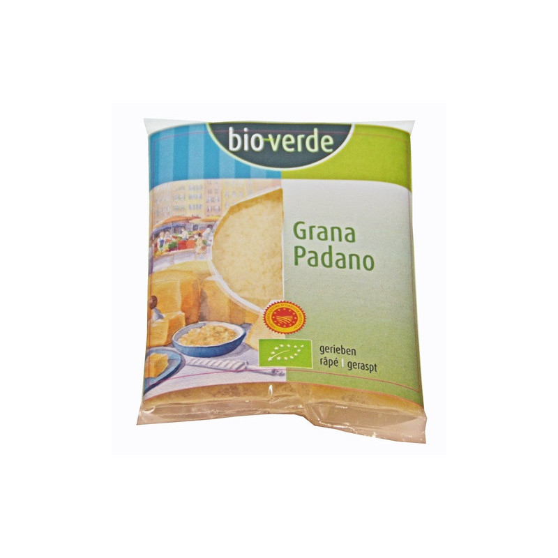 Grana Padano au lait thermisé DOP râpé sachet 40g