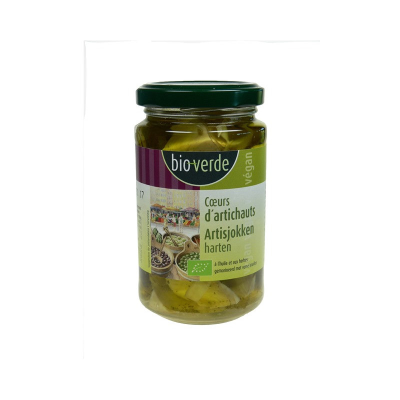 Coeurs d'artichauts à l'huile et aux herbes fraîches 200g