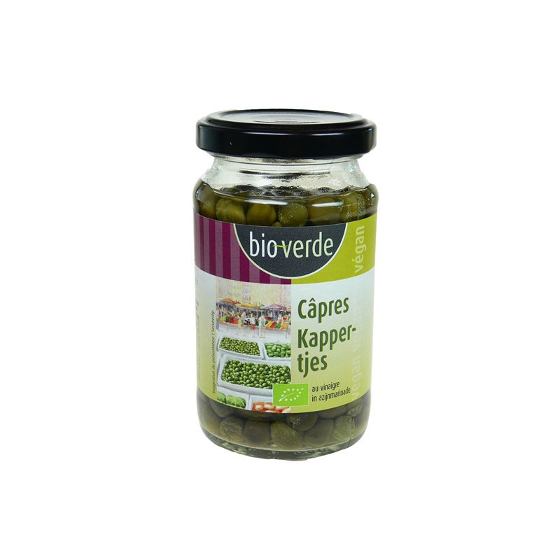 Câpres alla Calabrese" marinées au vinaigre 180g (100g poids net égoutté)"