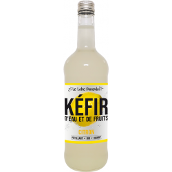 Kefir d'eau et de fruits citron, naturellement pétillant, 75cl