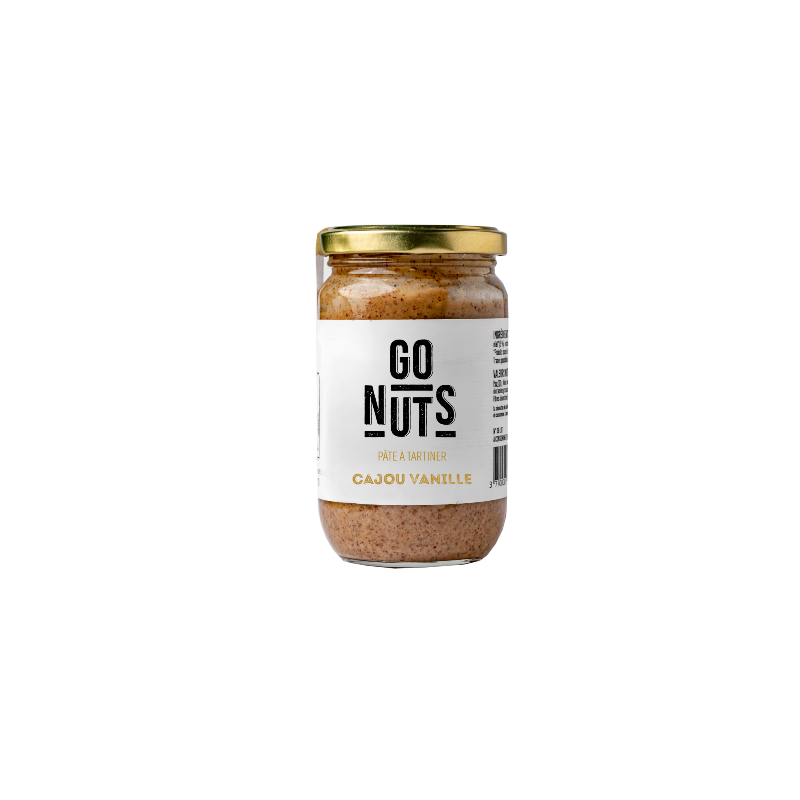 Pâte à tartiner cajou vanille 270g