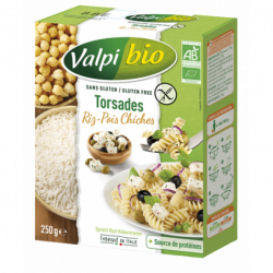 Pâte torsade riz pois...