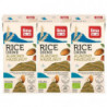 Rice drink noisette-amande avec paille papier 3x200ml