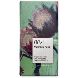 Chocolat lait noisettes entières 100g