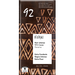 Chocolat noir 92% cacao 80g