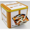 Bonbon caramel Breizh bar, boite métal distributrice 500g