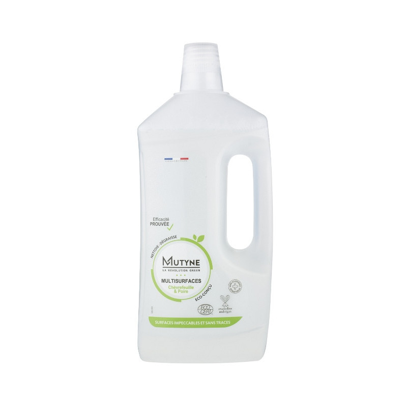 Nettoyant multisurfaces poire et chèvrefeuille 1l
