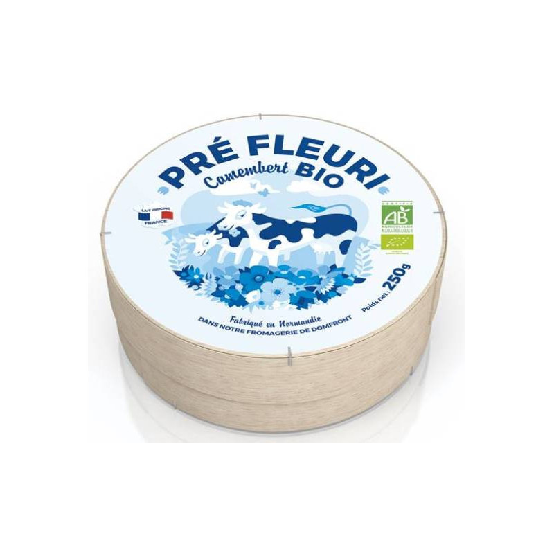 Camembert lait pasteurisé 250g