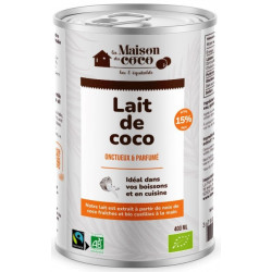 Lait de coco 15% MG...