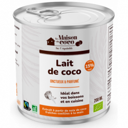 Lait de coco 15% MG...
