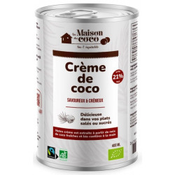 Crème de coco 21% MG...