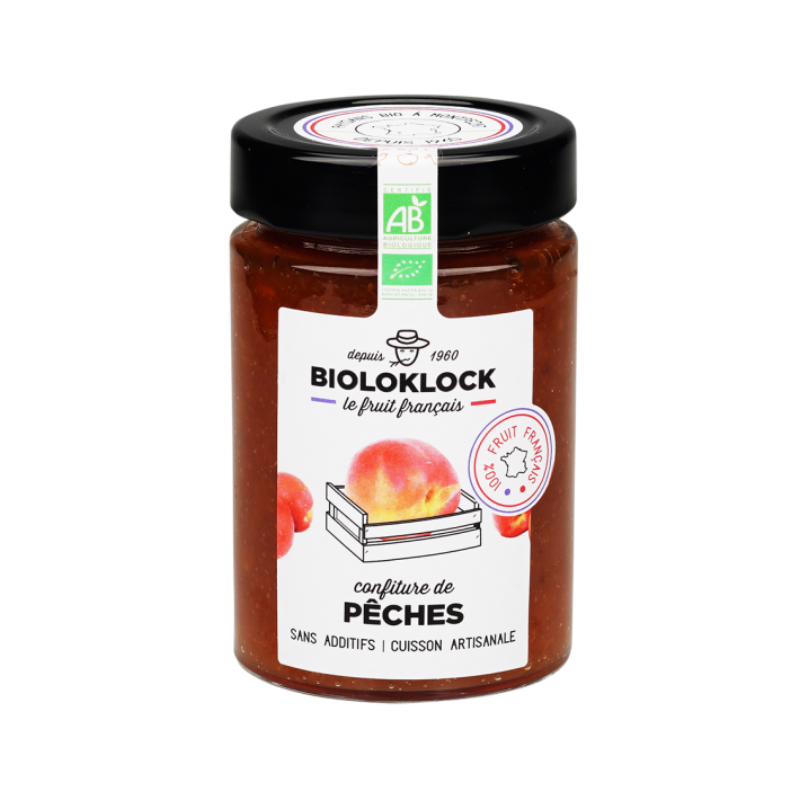 Confiture pêche France 230g