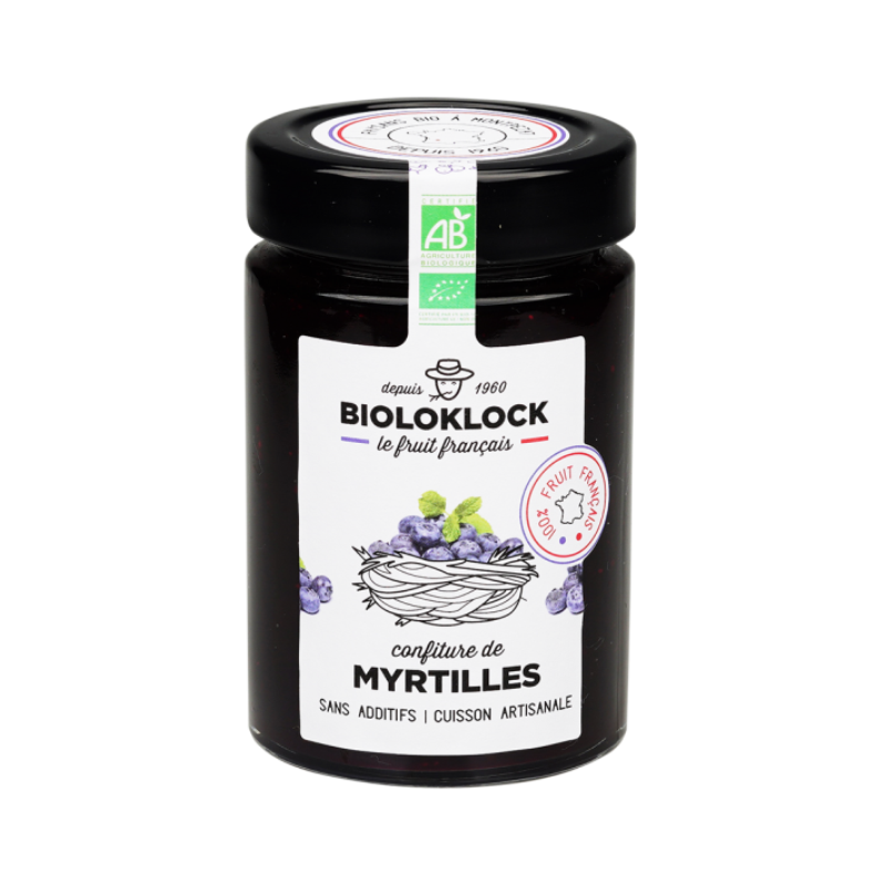 Confiture myrtille France 230g