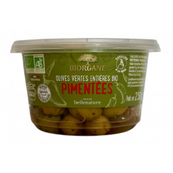 Olives vertes entières...