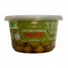 Olives vertes entières pimentées en pot, 250g