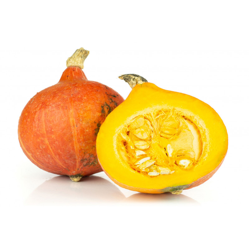 COURGE POTIMARRON ORANGE  PRiNCE DE BRETAGNE® 700g la pièce environ