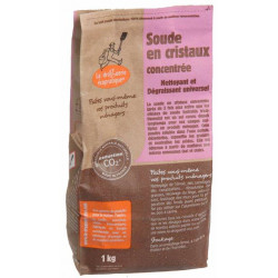 Soude en cristaux...