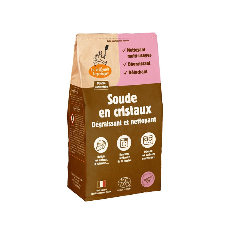 Soude en cristaux concentrée 500g