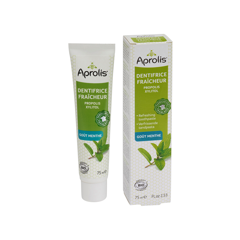 Dentifrice fraîcheur à la propolis goût menthe 75ml