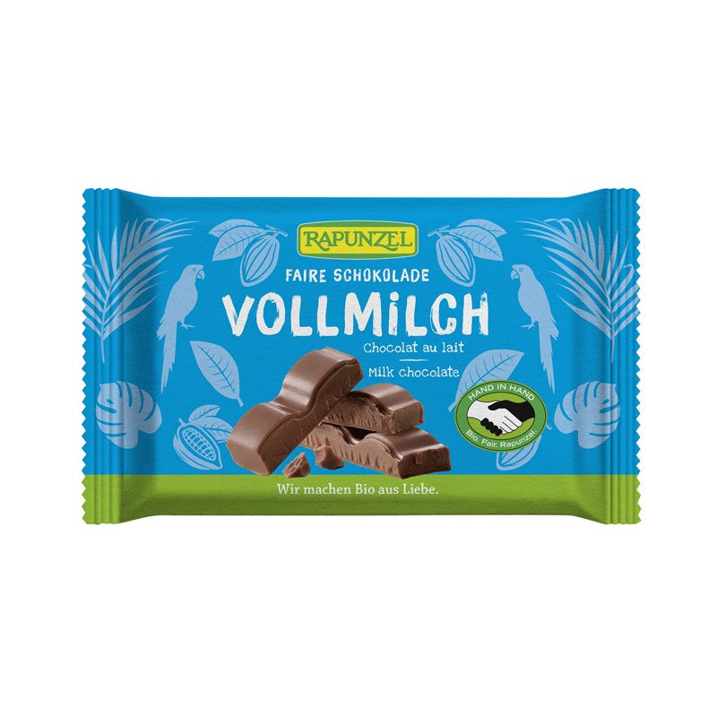 Chocolat au lait 34% de cacao 100g