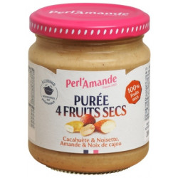 Purée 4 fruits secs,...