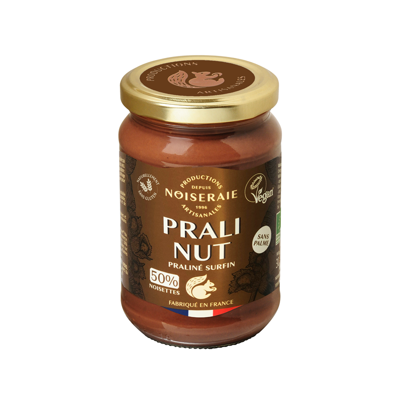 Pralinut, praliné noisette lisse 300g