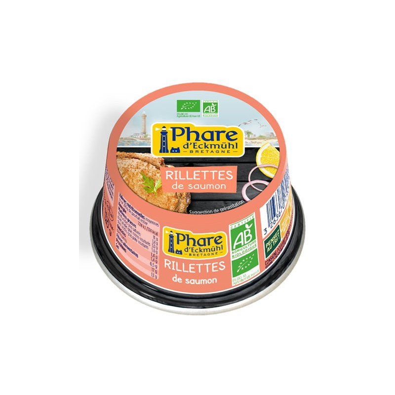 Rillettes de saumon 120g