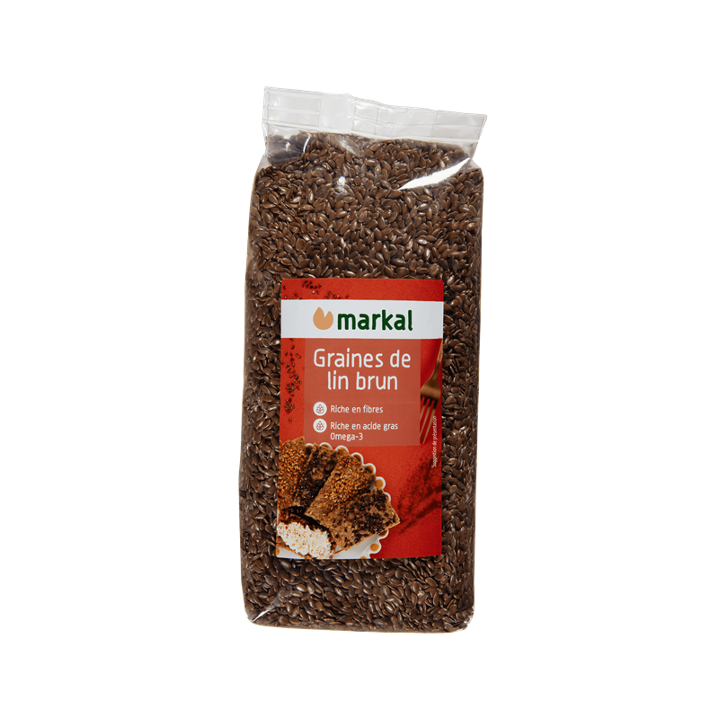 Graines de lin brun 500g