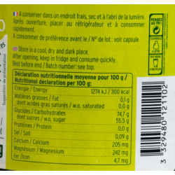 Mélasse de sucre de canne 430g