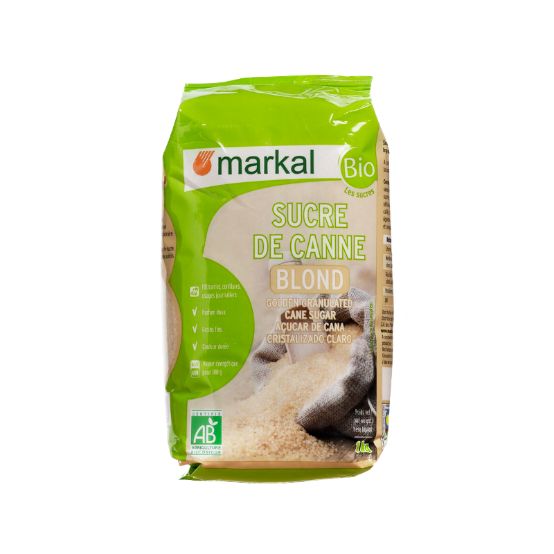 Sucre blond canne 1kg