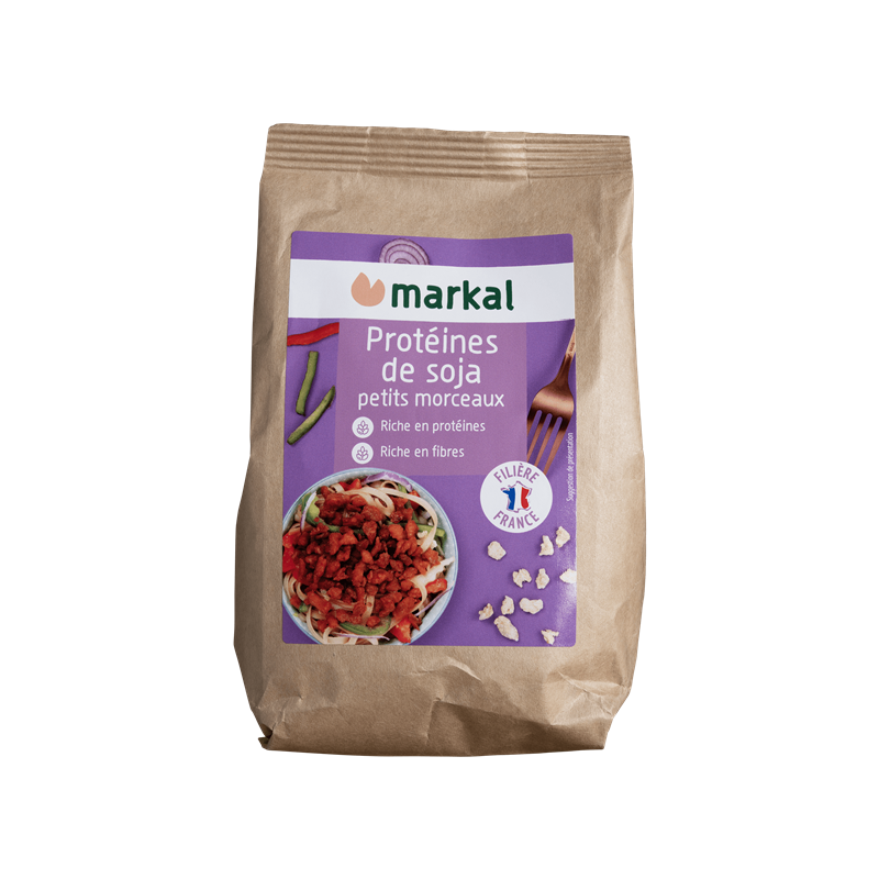 Soja texturé 175g (petits morceaux)