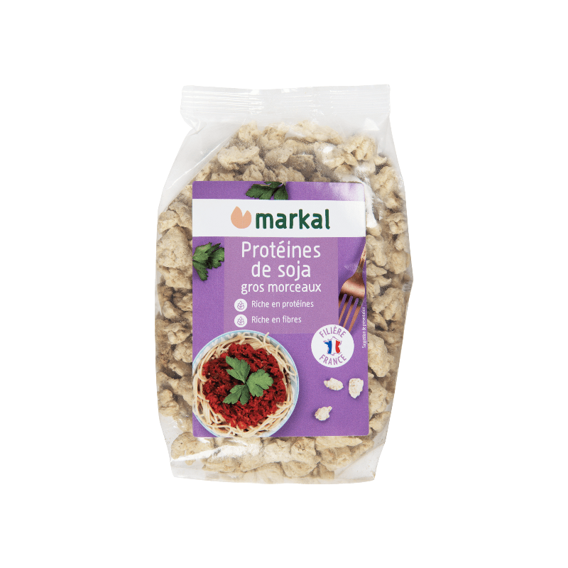 Soja texturé 175g (gros morceaux)