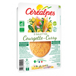 Galette courgette-curry 2x90g
