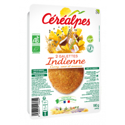 Galette indienne (curry,...