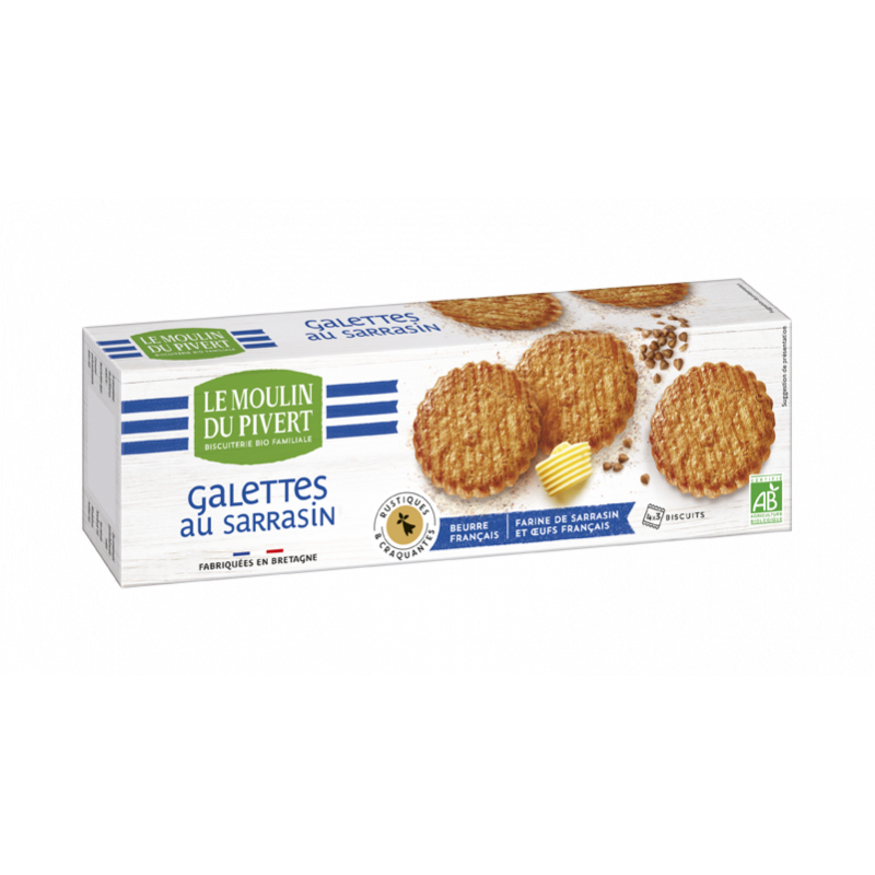Galettes bretonnes au sarrasin 100g