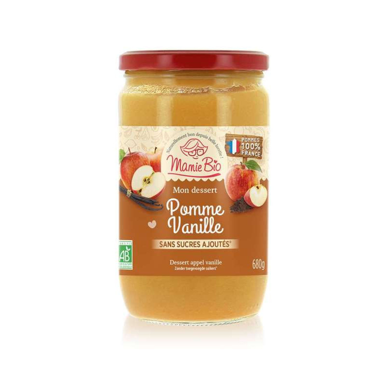 Dessert pomme vanille 680g