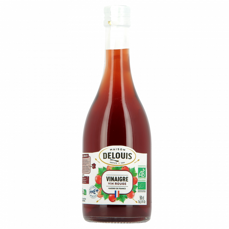 Vinaigre de vin rouge 6° 50cl