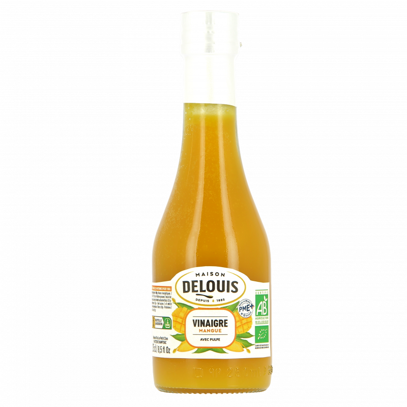 Vinaigre pulpé à la mangue 25 cl