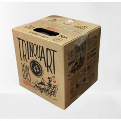 Vin rouge IGP Côtes du Tarn Trinqu'art" bib 3L"