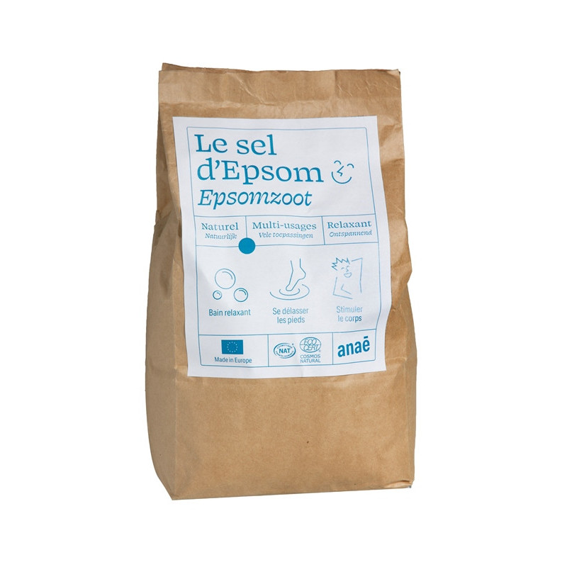 Sel de bain d'Epsom 2.5kg
